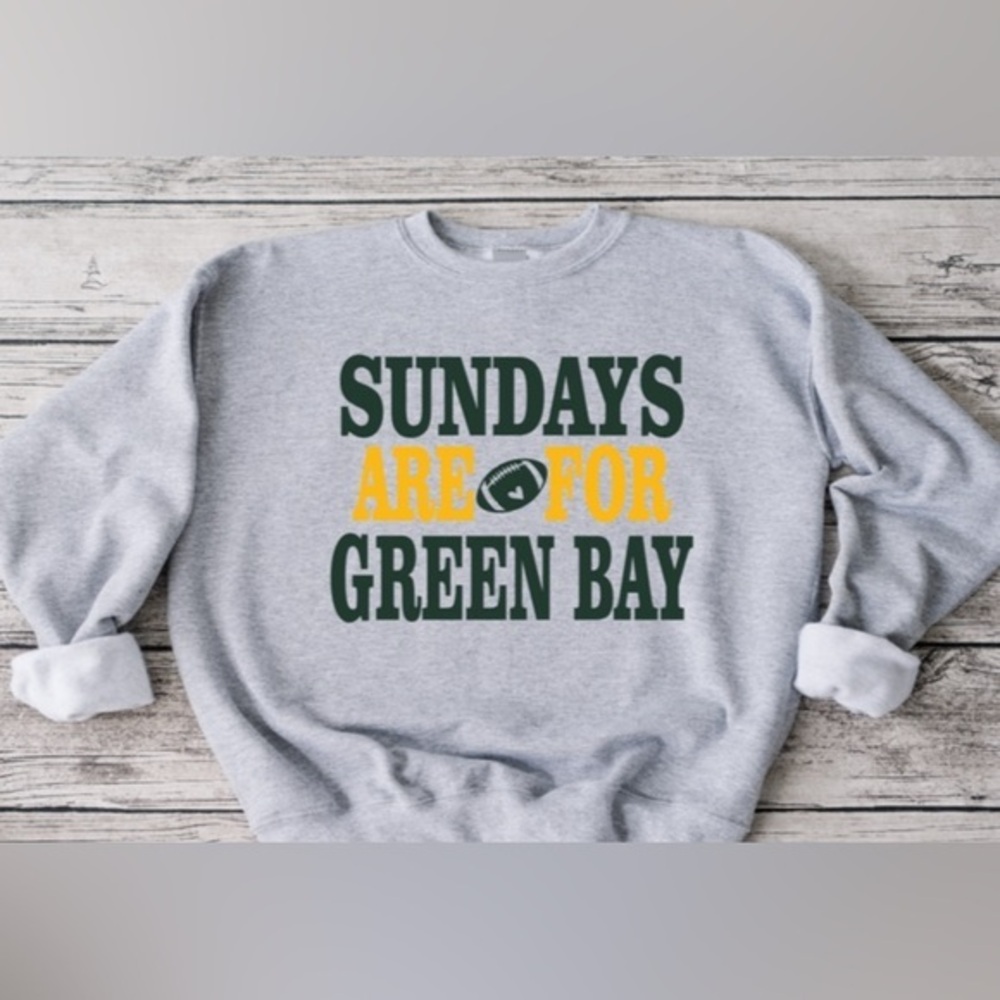 Sundays Are For Green Bay Crewneck